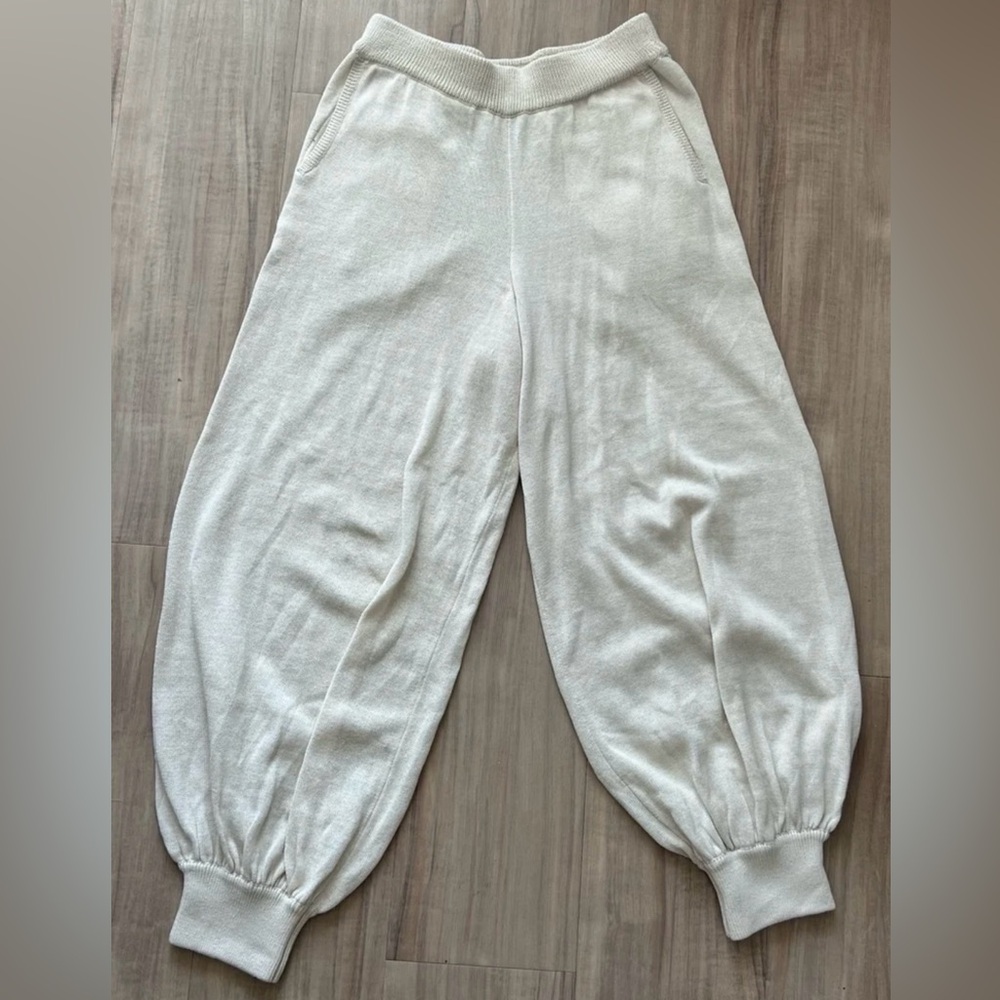 Free People knit oversized knit joggers Harlem small